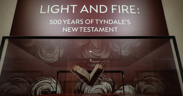 Light and Fire 500 Years of Tyndales New Testament. 